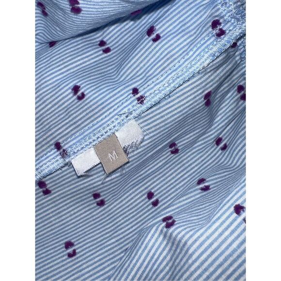 Stefanal blue button down shirt size m - Picture 4 of 5